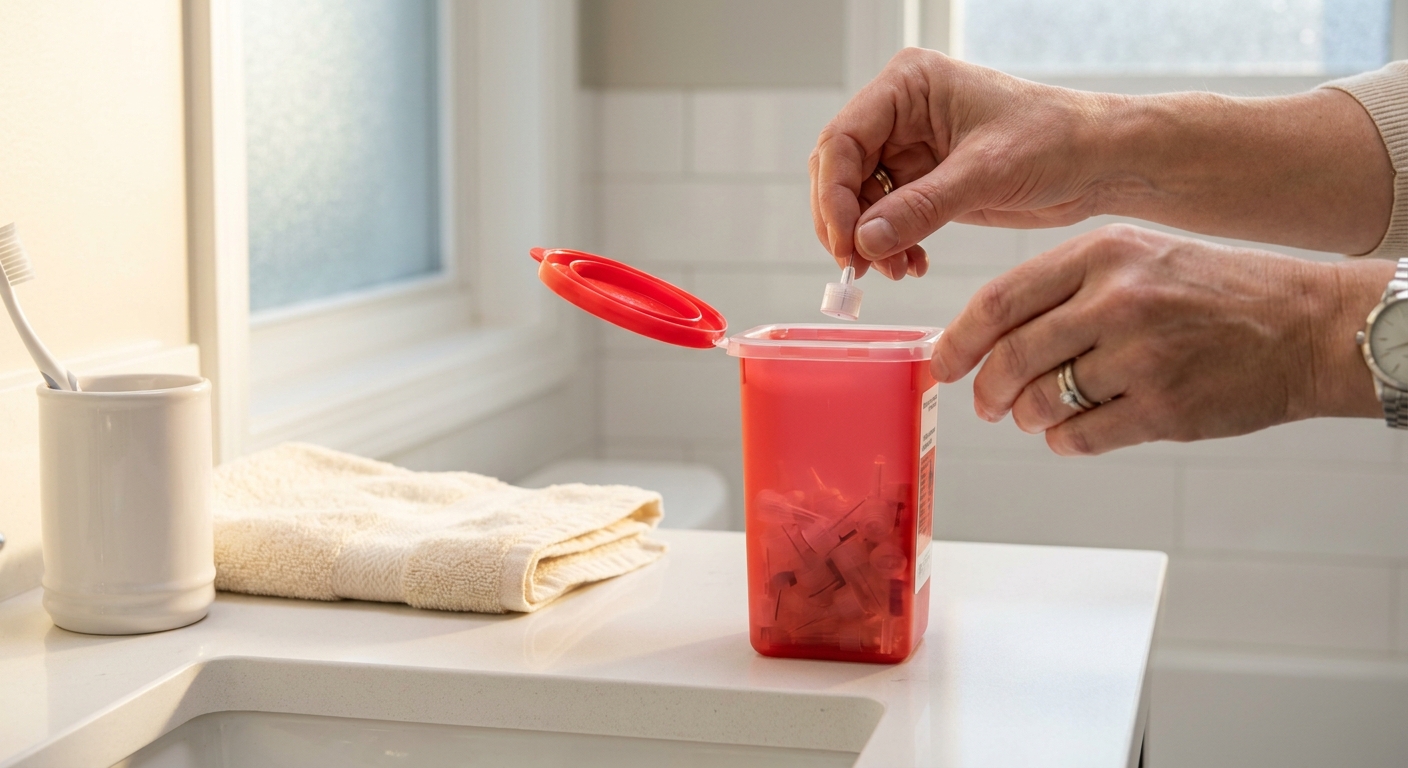 How Do You Safely Dispose of GLP-1 Needles and Pens at Home?